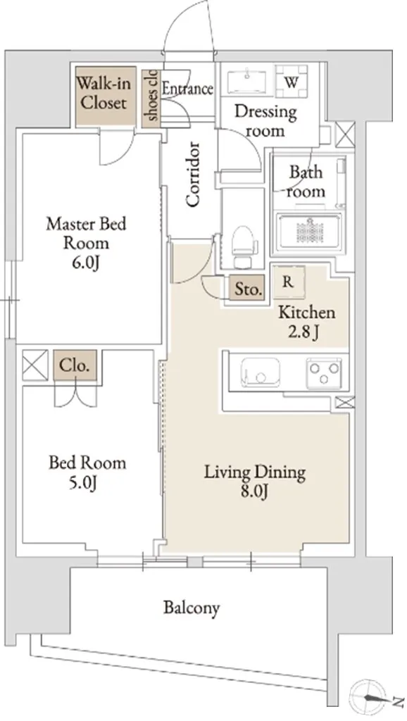 BLESS Kameido - Floor Plan - ["Product", "Rectangle", "Schematic"]