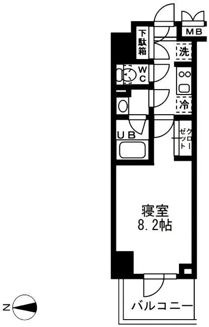 RESIDIA Kameido - Floor Plan - []