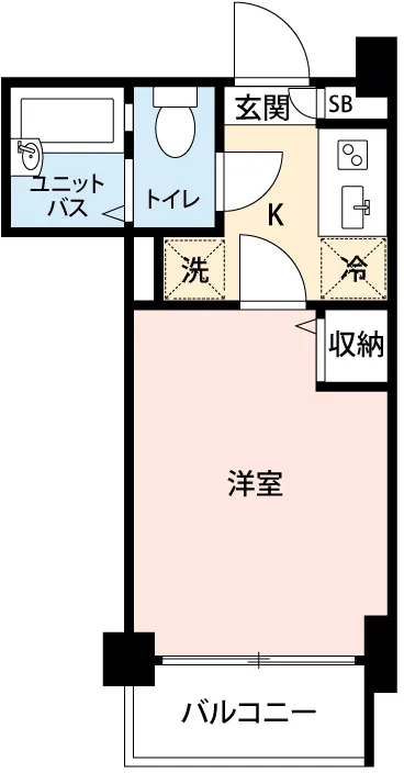 Mynavi STAY Stage Meguro Aobadai - Floor Plan - []