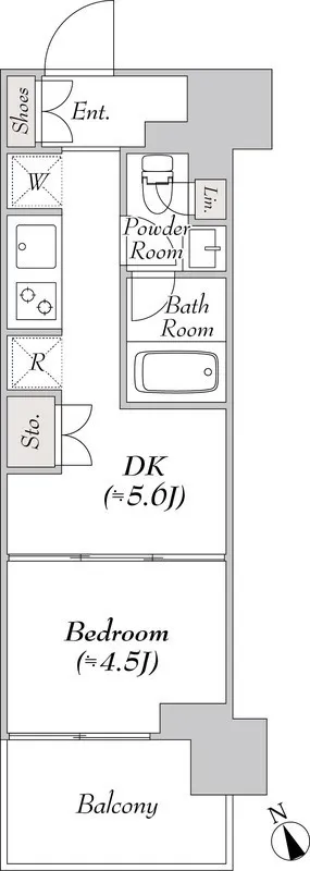 Wellis Urban Suitengumae - Floor Plan - []