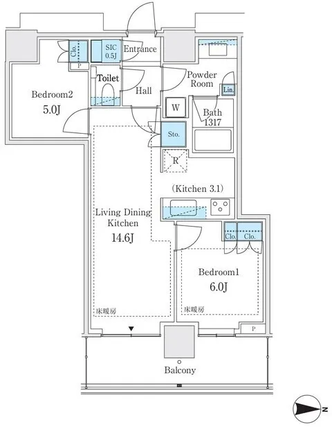 Park City Nakano The Tower Ayers - Floor Plan - ["Diagram", "Floor plan", "Plan"]