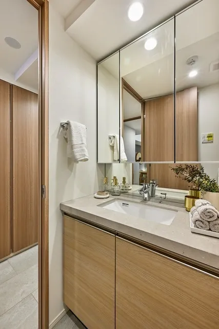 The Park Habio Kagurazaka Residence South - Interior - ["Interior design", "Countertop", "Plumbing fixture"]