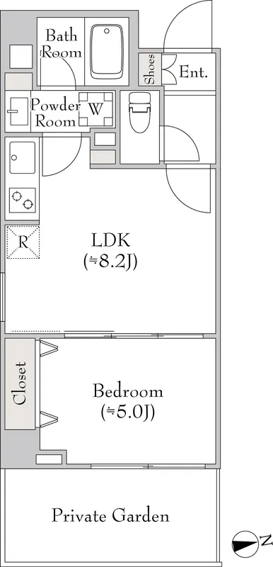 Lumique Omori - Floor Plan - []