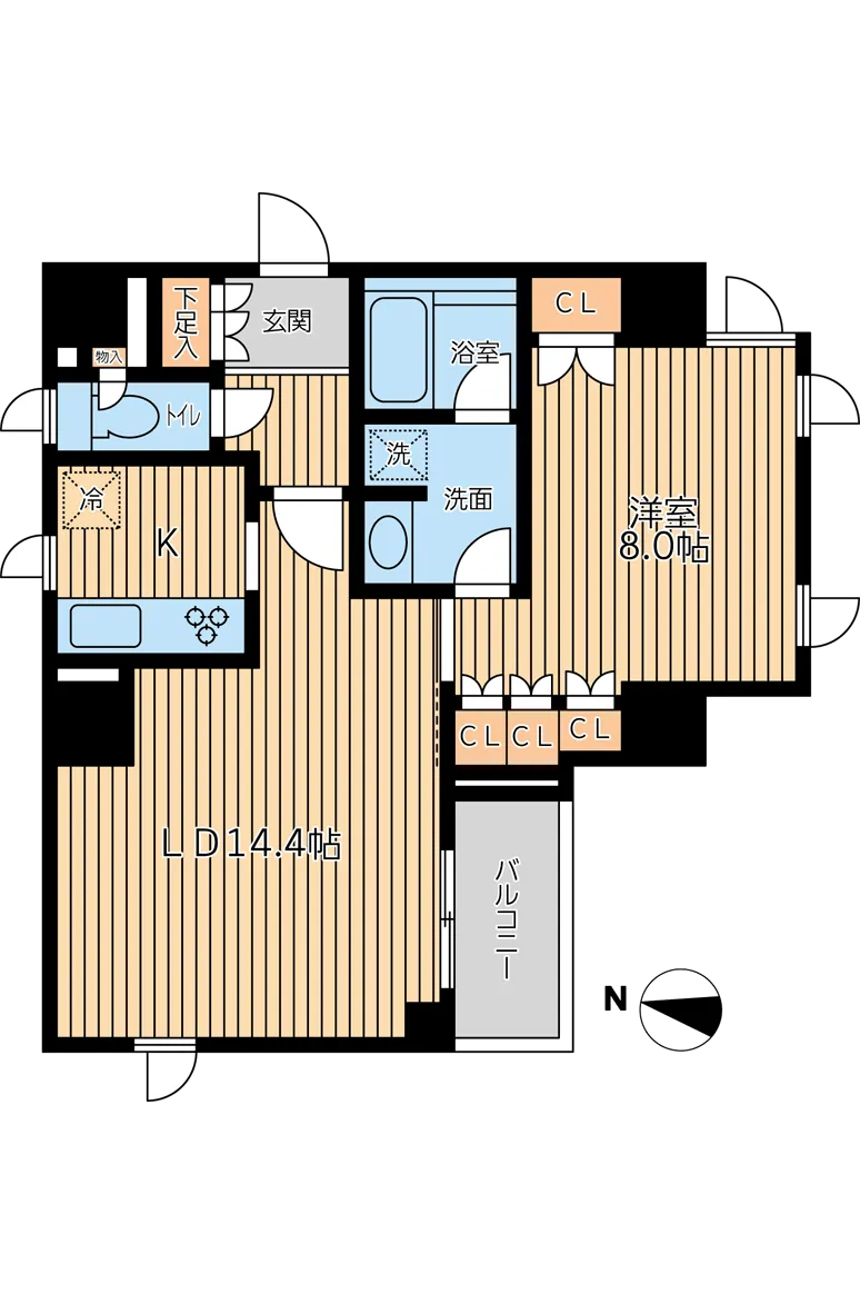 CITY SPIRE Hanzomon - Floor Plan - ["Font", "Parallel", "Rectangle"]