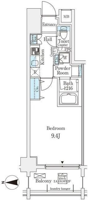 Urban Premier Akihabara - Floor Plan - []