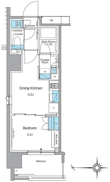 Le Fon Prog Kuramae Nature - Floor Plan - []
