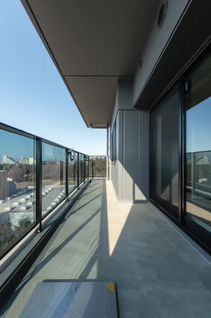 Terra Silk Forest - Interior - ["Apartment", "Balcony", "Glass"]