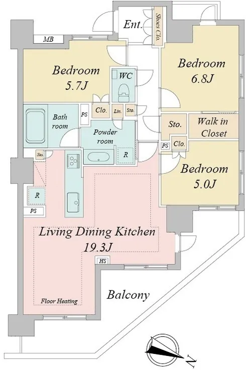 Doue Waseda - Floor Plan - ["Diagram", "Floor plan", "Plan"]