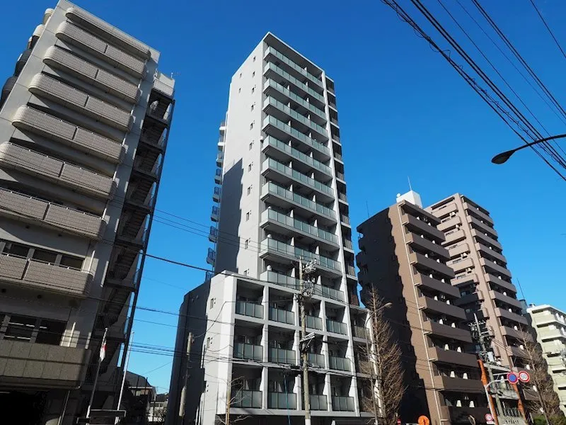 Urbanex Flag Stand - Exterior - ["Sky", "Building", "Daytime"]