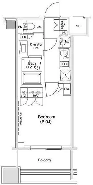 The Park Habio Shibuya Cross - Floor Plan - ["Diagram", "Plan"]