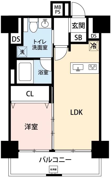 Mynavi STAY Central Kudanshita Station - Floor Plan - []