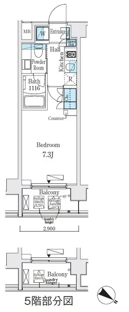 Rise Yoyogi III - Floor Plan - ["Floor plan", "Text", "Diagram"]