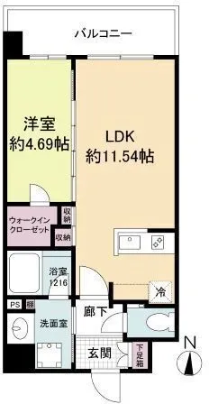Casa Regulus Fukushima Noda - Floor Plan - ["Apartment", "Floor plan"]