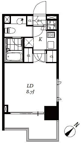 Chester Court Ochanomizu - Floor Plan - []