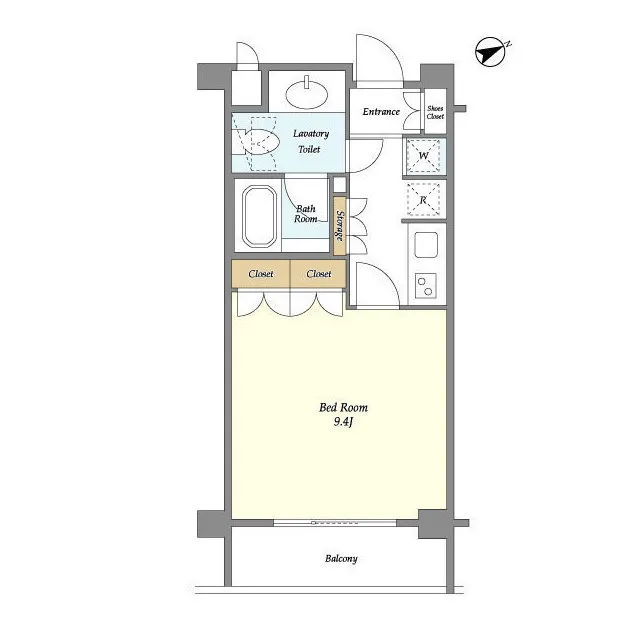 Orchid Residence Kagurazaka - Floor Plan - ["Rectangle", "Parallel", "Font"]