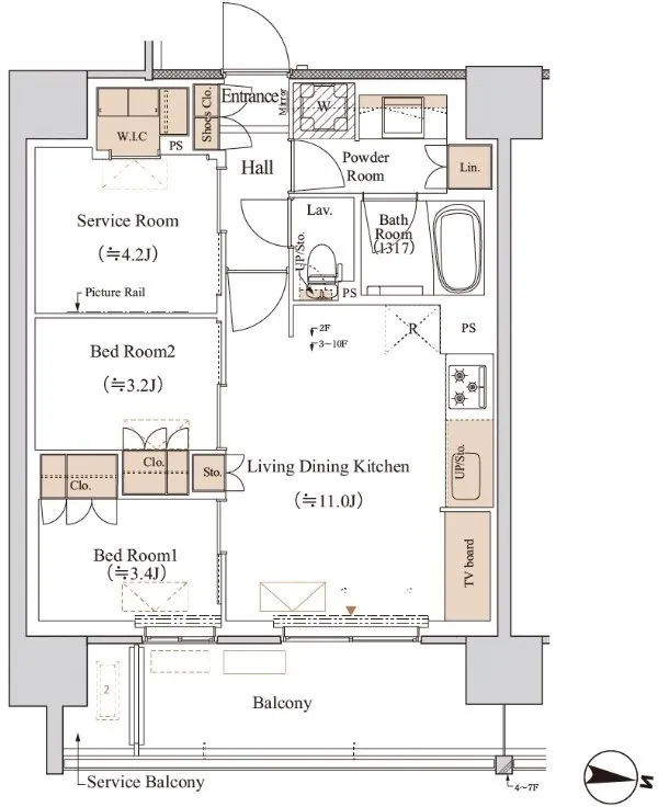 Blanchiesta Kiba - Floor Plan - ["Diagram", "Plan", "Floor plan"]