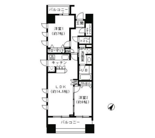 Park Cube Nihombashi Suitengumae - Floor Plan - ["Rectangle", "Schematic", "Slope"]