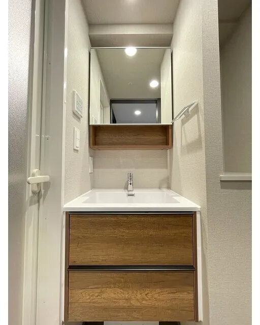 Comforia Liv Kayabacho - Interior - ["Wood", "Flooring", "Bathroom cabinet"]
