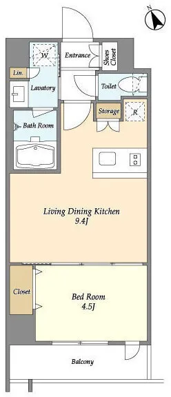 Lien Gotenyama - Floor Plan - ["Rectangle", "Font", "Parallel"]