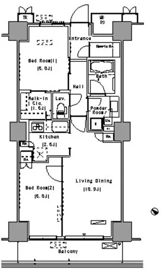 Park Axis Toyosu - Floor Plan - ["Diagram", "Plan", "Floor plan"]