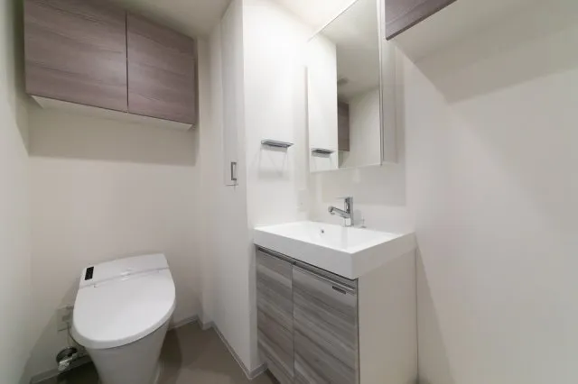 Proud Flat Nishiwaseda - Interior - ["Mirror", "Tap", "Sink"]