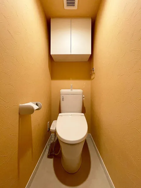La Douceur Togoshi Ginza - Interior - ["Toilet seat", "Toilet", "Wall"]
