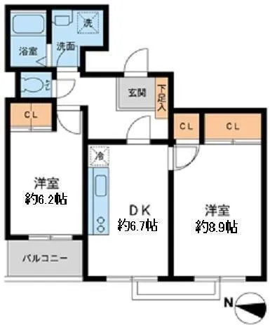 Tetsuhizaka Mansion - Floor Plan - []