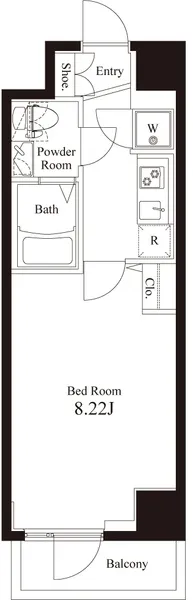 Aperto Nishi Shinjuku - Floor Plan - []