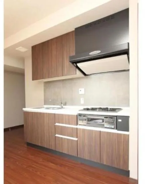 Belle Face Shibaura Tower - Interior - ["Kitchen", "Wood", "Kitchen Appliance"]