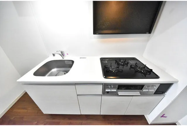 King House Sugamo - Interior - ["Major appliance", "Kitchen", "Kitchen Sink"]