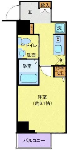 Crevista Oimachi - Floor Plan - ["Apartment", "Tile Flooring", "Geraniums"]