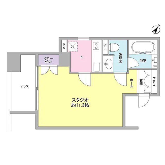 Comforia Minami Aoyama - Floor Plan - ["Floor plan", "Text", "Plan"]