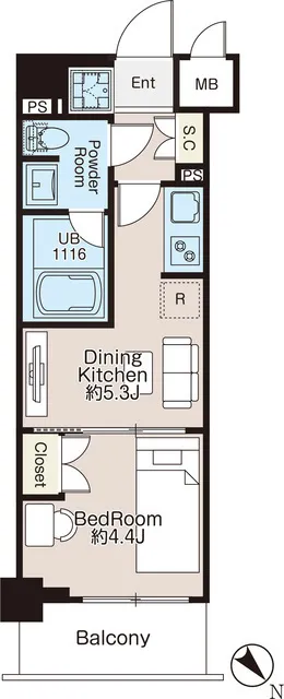 CREATIF Sangenjaya - Floor Plan - []
