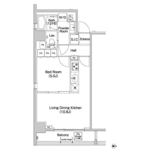 Comforia Kinshicho - Floor Plan - ["Rectangle", "Slope", "Schematic"]
