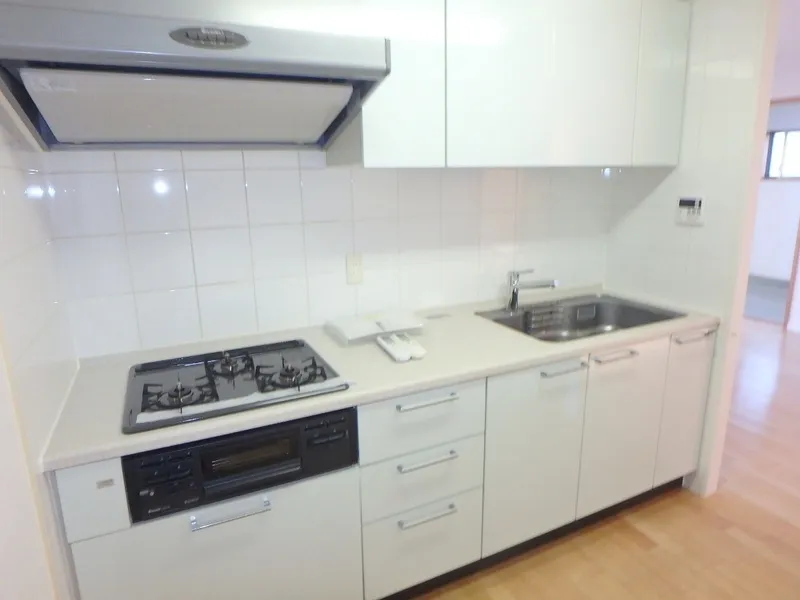 Esty Maison Toyosu Residence - Interior - ["Kitchen", "Kitchen Appliance", "Kitchen Sink"]
