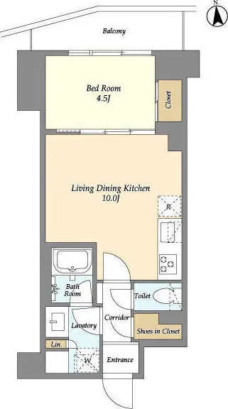 Comforia Takenotsuka East - Floor Plan - ["Diagram", "Floor plan", "Plan"]