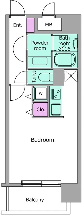 Residence Edogawabashi - Floor Plan - []