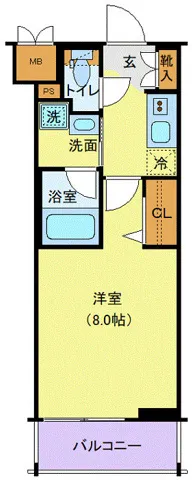 Harmony Residence Shinjuku Gyoen THE WEST - Floor Plan - []