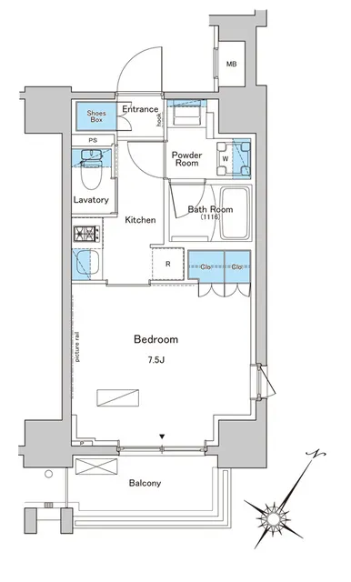 Lefon Progres Minami Otsuka - Floor Plan - ["Floor plan", "Plan", "Text"]