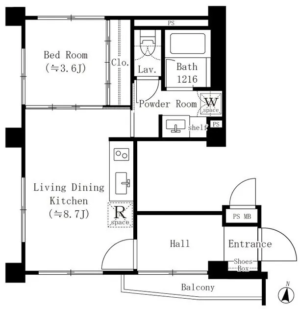 Reheights Chojamaru - Floor Plan - ["White", "Diagram", "Plan"]