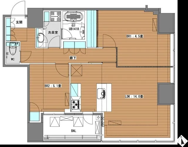 White Tower Hamamatsucho - Floor Plan - ["Plan", "Diagram", "Floor plan"]