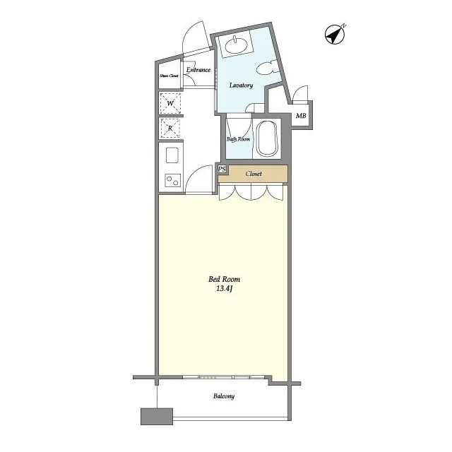 Orchid Residence Kagurazaka - Floor Plan - ["Floor plan", "Diagram", "Plan"]