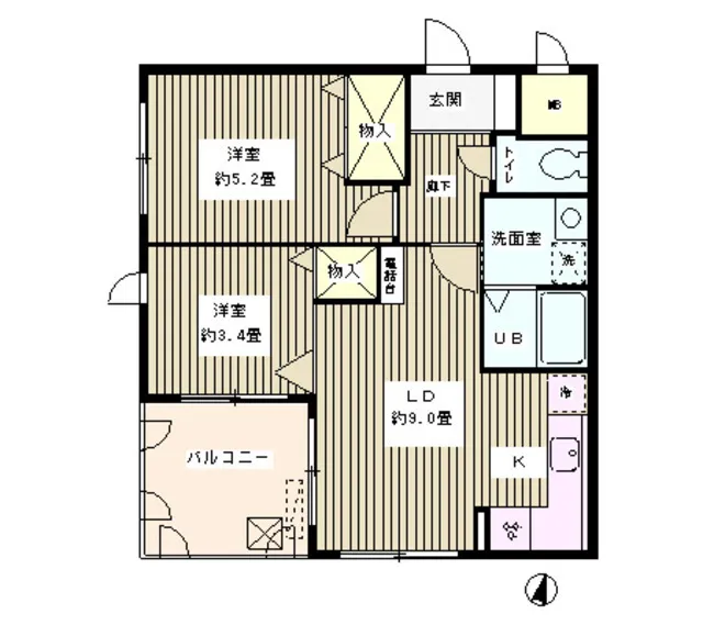 Mejirodai Garden - Floor Plan - ["Rectangle", "Font", "Parallel"]