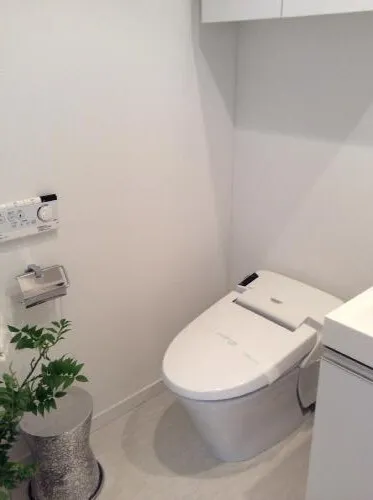 Castalia Nakameguro - Interior - ["Toilet seat", "Plant", "Toilet"]