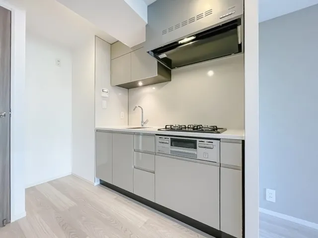 Park Axis Bunkyo Hongo - Interior - ["Kitchen", "Major appliance", "Flooring"]