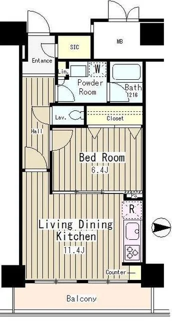 East Core Hifune Ichibankan - Floor Plan - ["Rectangle", "Schematic", "Font"]