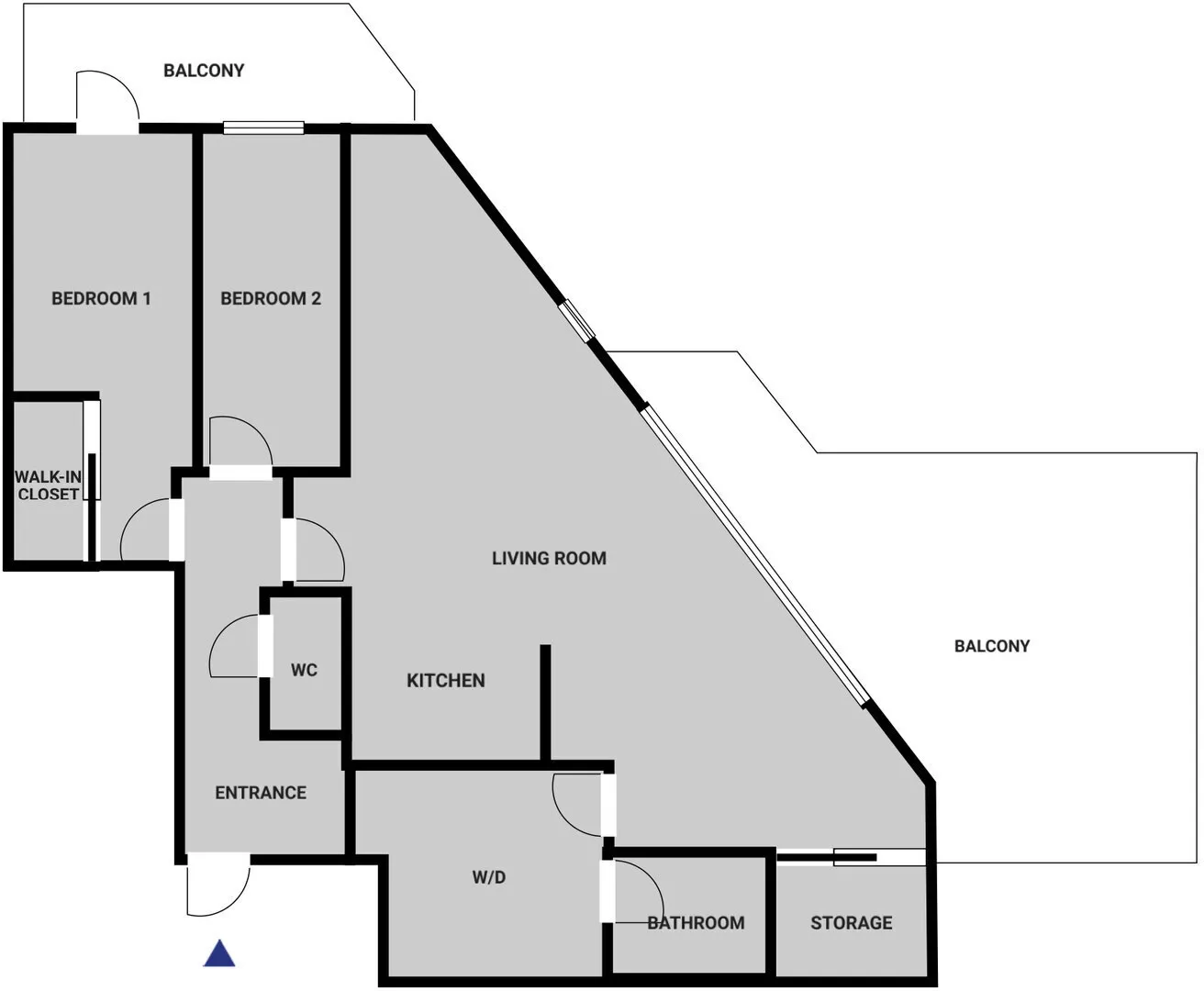 THE PARK CROSS ICHIGAYA HARAIKATAMACHI - Floor Plan - []