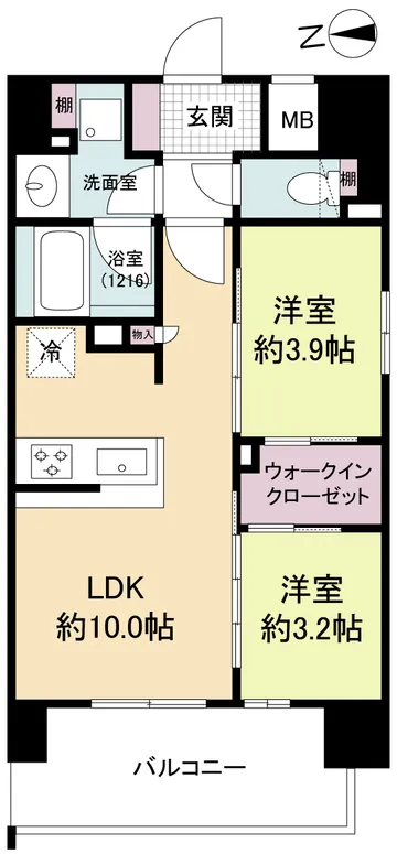 Sol Levente Shin-Umeda - Floor Plan - ["Apartment", "Tile Flooring", "Geraniums"]