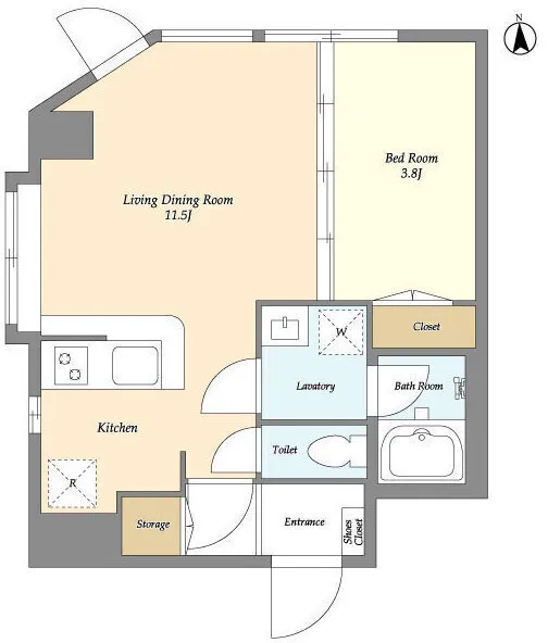 Spacia Ikejiri Ohashi - Floor Plan - ["Design"]