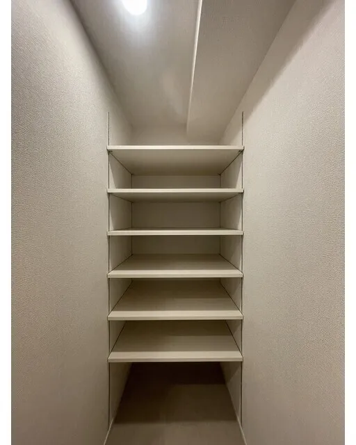 Due Oku - Interior - ["Wood", "Shelving", "Flooring"]